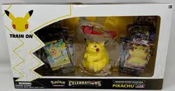 Pokemon TCG Celebrations Pikachu VMAX Premium Figure Collection Box NEW Sealed - Image 2