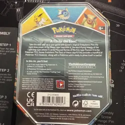 Pokemon TCG Jolteon V Tin |BRAND NEW FACTORY SEALED Pokemon Eevee Evolutions - Image 2