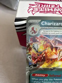 Pokemon Charizard ex 054/091 Sv: Paldean Fates Oversized Double Rare Holo 🔥 - Image 5