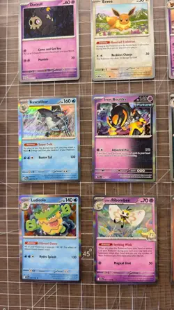 40 Pokemon Pokemon Cards Lot Holo Reverse Cosmos Shinies Ex V - NM - Image 2
