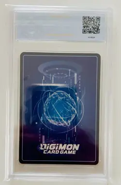 Digimon Card Game World Convergence Omnimon (BT-112) 182/350 Graded PGS 9 Mint - Image 2