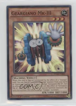 Geargiano MK-III 1st Ed. YuGiOh Geargia Rampage Structure Deck #SDGR-EN001 - Image 1