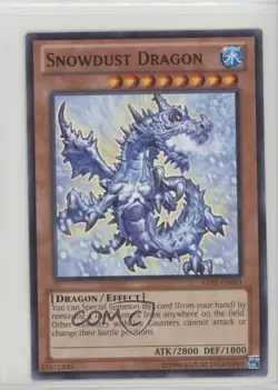 Snowdust Dragon Unlimited YuGiOh Abyss Rising #ABYR-EN093 - Image 1