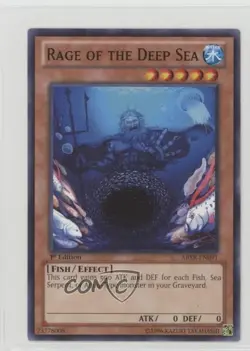 Rage of the Deep Sea 1st Ed. YuGiOh Abyss Rising #ABYR-EN091 - Image 1