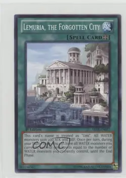 Lemuria the Forgotten City 1st Ed. YuGiOh Abyss Rising #ABYR-EN057 - Image 1