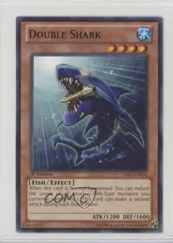 Double Shark 1st Ed. YuGiOh Cosmo Blazer #CBLZ-EN010 - Image 1