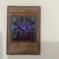 Yugioh Byser Shock PGD 1st Ed Lp - Image 1