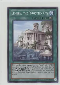 Lemuria the Forgotten City Unlimited YuGiOh Abyss Rising #ABYR-EN057 - Image 1