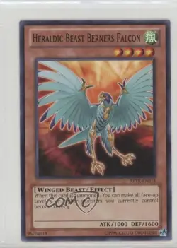 Hearaldic Beast Berners Falcon Unlimited YuGiOh Abyss Rising #ABYR-EN013 - Image 1