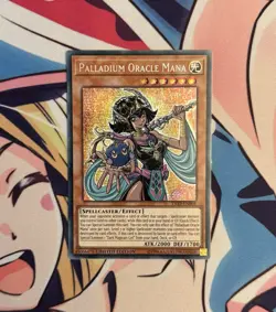 Palladium Oracle Mana Prismatic Secret Rare M/NM TN19-EN004 YUGIOH - Image 1