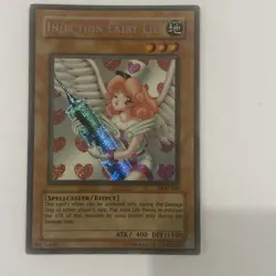 Yugioh Injection Fairy Lily Faded Lod Lp - Image 1