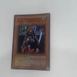 Yugioh D.d. Warrior Lady Dcr 1st Ed Lp - Image 1