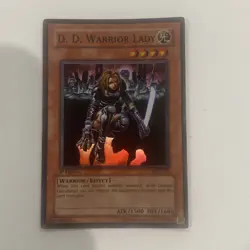 Yugioh D.d. Warrior Lady Dcr 1st Ed Lp - Image 2