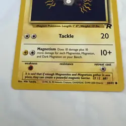 MAGNEMITE 60/82 - Team Rocket - VINTAGE WOTC Pokemon Card - Unlimited - NM - Image 3