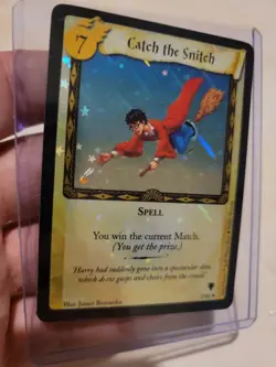 Catch The Snatch Harry Potter Trading Card Game Rare Holo 2001 Vintage Wizards - Image 1