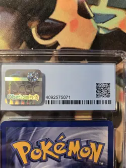 Lapras 10/62 Fossil Holo Pokemon Card CGC 9 Blue Label with Subgrades! - Image 5