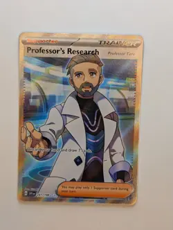 Professor's Research - 241/198 - Pokemon Scarlet Violet Base Full Art Card NM - Image 1