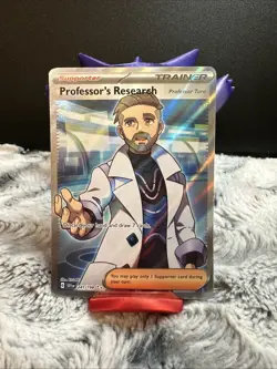 Professor's Research - 241/198 - Pokemon Scarlet Violet Base Full Art Card NM - Image 1