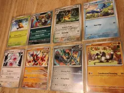 Pokemon Surging Sparks Card Lot - 8 Cards Holos Rares UnCommon NM-MINT 🔥🔥🔥 - Image 1
