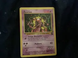 1999 Mewtwo pokemon card toy for kids or collectors - Image 1