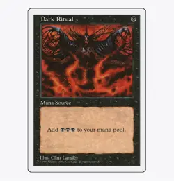 Dark Ritual - Fifth Edition (5ED) - MTG Common #153 | Regular Card - Image 1