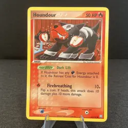 Houndour 60/109 Team Rocket Returns 2004 Vintage Pokemon TCG Card - NM/LP - Image 1