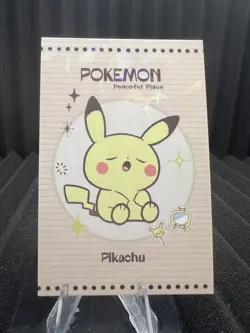 Pikachu Sleeping - Cracked Ice Holo - Electric Pikachu Card Database - Pokemon - Image 1