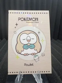 Rowlet Sleeping - Cracked Ice Holo - Electric Pikachu Card Database - Pokemon - Image 1