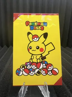 Pikachu Dolls - Cracked Ice Holo - Electric Pikachu Card Database - Pokemon - Image 1