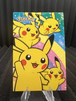 Pikachu Rainbow - Cracked Ice Holo - Electric Pikachu Card Database - Pokemon - Image 1
