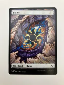 MTG English Plains (0287) NM Normal Tarkir: Dragonstorm - Image 1