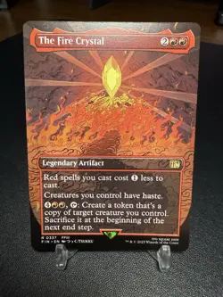 The Fire Crystal (Borderless) 0337 MTG Final Fantasy Regular Non-Foil | NM - Image 1
