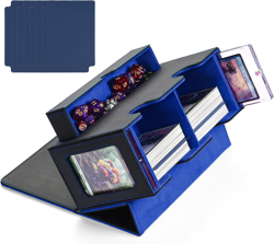 MTG Deck Box with 2 Commander Display, Commander Deck Box Fits 320+ Single Sleev - Image 1