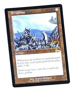 Magic the Gathering * MTG * 1 x Scrapheap * Urza's Legacy * LP - Image 1