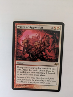 Waves of Aggression Eventide MTG NM Free shipping with tracking - Image 1