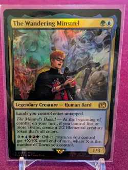 The Wandering Minstrel - #249 - Rare - Foil - MTG: Final Fantasy - FIN - Image 1