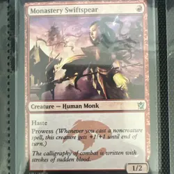 Monastery Swiftspear Khans of Tarkir - Magic the Gathering Mtg red - Image 1
