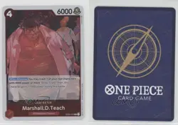 2023 One Piece Card Game: Pillars of Strength OP03 R MarshallDTeach 03mh - Image 3