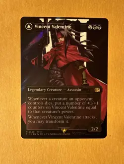 Vincent Valentine (Borderless)(Surge Foil) - MTG: FINAL FANTASY #528 LP - Image 1