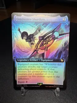 Conformer Shuriken Extended Art MTG Final Fantasy (Rare) #127 Foil | NM - Image 1