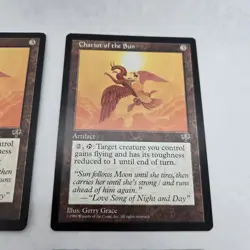 PLAYSET 4x Chariot of the Sun - Light Play MTG Mirage x4 - Image 4