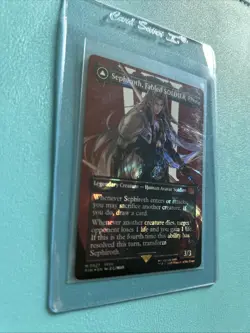 MTG Sephiroth, Fabled SOLDIER Borderless Surge Foil Final Fantasy Foil - Image 2