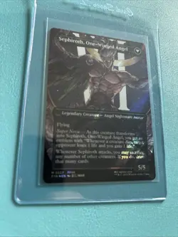 MTG Sephiroth, Fabled SOLDIER Borderless Surge Foil Final Fantasy Foil - Image 3