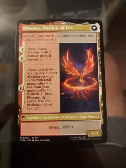 Joshua, Phoenix's Dominant // Phoenix, Warden of Fire (REGULAR) x1 - MTG 494 - Image 2