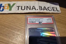 PSA 10 2025 MTG Secret Lair 1936 Force Of Despair Spongebob Squarepants Foil - Image 2