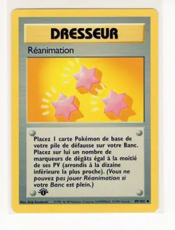 ~FR~ FRENCH Reanimation 1st Edition Base Set 89/102 Pokemon Card (C1) - Image 1