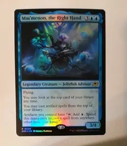 MTG Edge of Eternities *FOIL* R Mm'menon, the Right Hand #0068 - Image 1