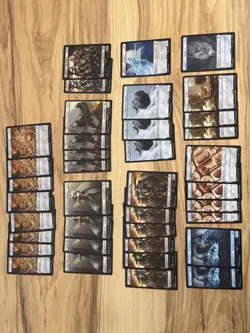 MTG Magic Gathering LTR Token Lot 38 Cards - Lord Of Rings Middle-earth Regular - Image 1
