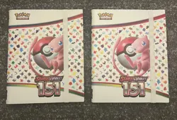 Pokemon 151 Scarlet Violet DOUBLE Complete Set 001-165 Base + Reverse Holo w/ ex - Image 1