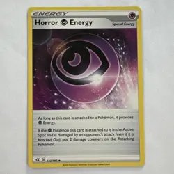 Horror P Energy - 172/192 - Sword & Shield: Rebel Clash **NM** Pokemon dd - Image 1